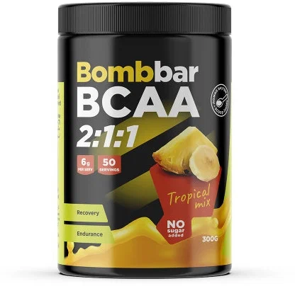 Bombbar BCAA 2:1:1 (300 гр) (тропический)