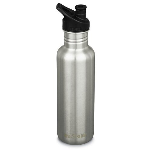 фото Бутылка klean kanteen classic sport new 27oz, 800 мл, brushed stainless