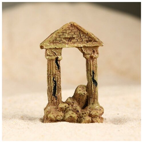 аквадекор пижон аква коралловый островок Декор для аквариума Пижон Аква Античная арка №1