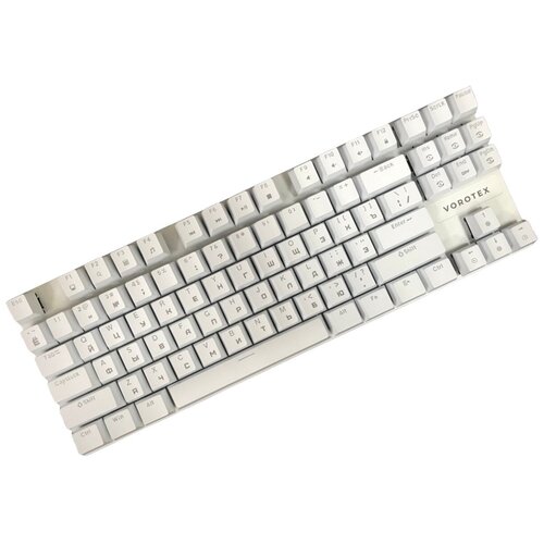 Клавиатура игровая проводная K87S Red Switch русская раскладка Белый 279000₽