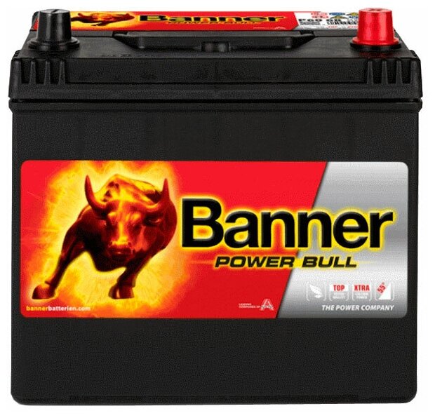 Аккумуляторная батарея BANNER Power Bull 68 6СТ60 Австрия обратная