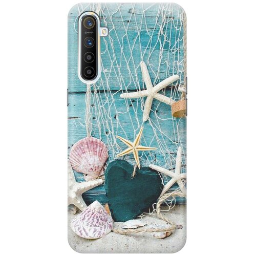 фото Cиликоновый чехол на realme xt / рилми хт с принтом "морские звезды" gosso