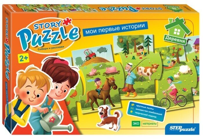 Пазл Story puzzle «Деревня»