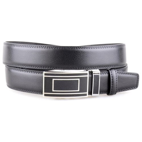 фото Ремень rubelleather, размер m, черный