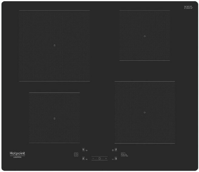 Индукционная варочная поверхность Hotpoint-Ariston HQ 2960S NE черный - фотография № 6