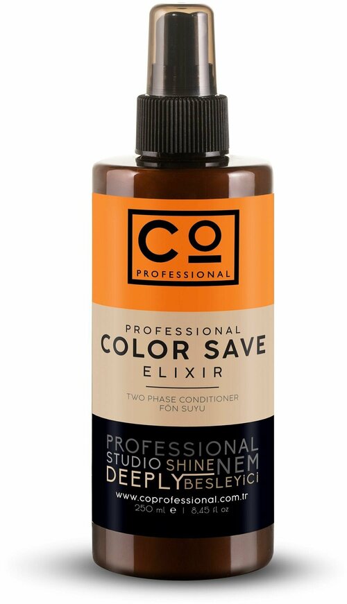 Двухфазный эликсир для окрашенных волос CO PROFESSIONAL Color Save Elixir, 250 мл