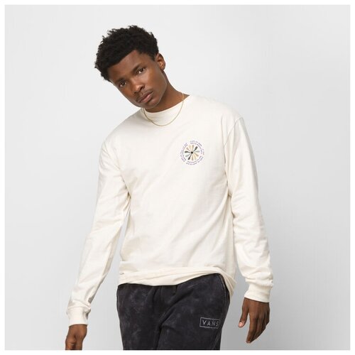 фото Лонгслив vans, размер m, белый