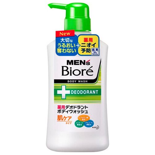 Kao Мыло жидкое Men's Biore Deodorant с цветочным ароматом, 440 мл, 440 г kao мыло жидкое men s biore deodorant с цветочным ароматом 440 мл 440 г