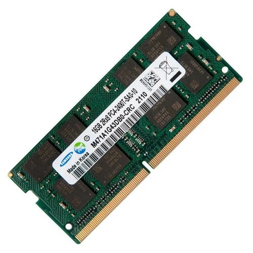 Оперативная память Samsung DDR4 2400 МГц SODIMM 690000₽