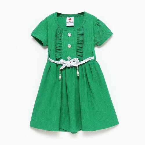 фото Платье для девочки, цвет зелёный, рост 92см bebus