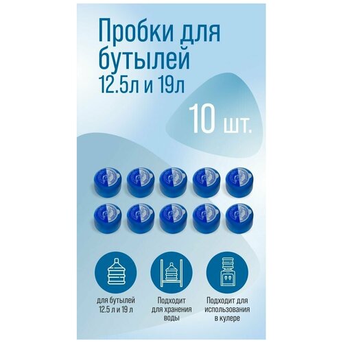 Пробка (крышка) для бутылей 19л и 12,5л