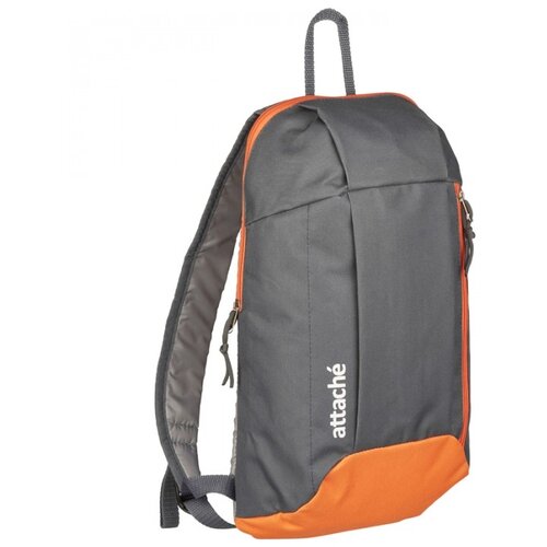 Attache облегченный, серый/оранжевый рюкзак спортивный attache полиэстер серый оранжевый