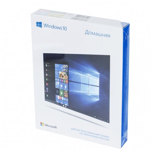 Microsoft Windows 10 Home 32-bit/64-bit коробочная версия русский кол-во лицензий: 1 срок действия: бессрочная