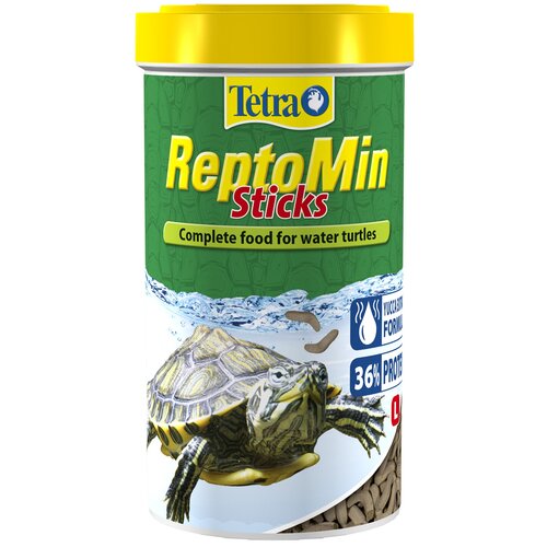 Корм в виде палочек для водных черепах Tetra ReptoMin, 500мл