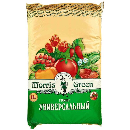 Грунт Morris Green универсальный, 13 л, 4.8 кг грунт morris green универсальный 2 5 л