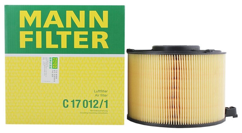 MANN-FILTER Фильтр воздушный MANN C 17012/1