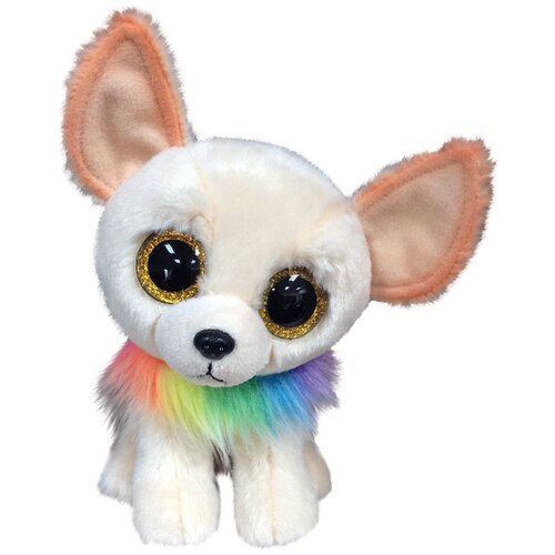 Мягкая игрушка TY Beanie boos Чихуахуа белая, 15 см