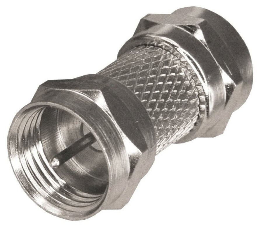 фото Переходник антенный F штекер - F штекер