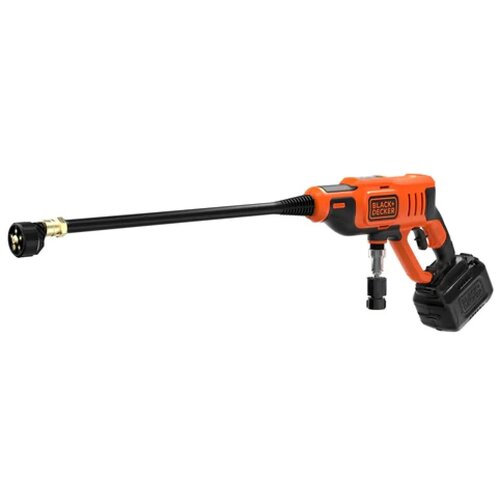 фото Аккумуляторная мойка высокого давления black+decker bcpc18b, 18в, 24 бар, без аккумулятора и зарядного устройства