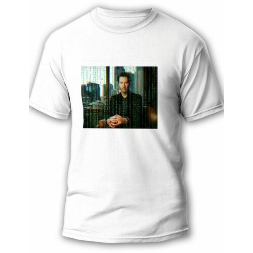 фото Футболка будь на стиле, футер, размер 2xs, белый