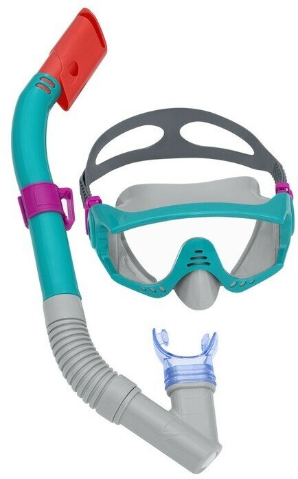 Набор для плавания Spark Wave Snorkel Mask (маска, трубка) от 14 лет, цвета микс 24068