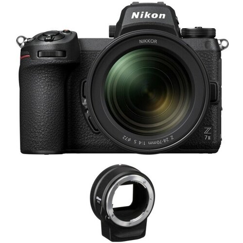 Фотоаппарат NIKON Z7 II KIT 24-70 F4 S FTZ адаптер 34699900₽