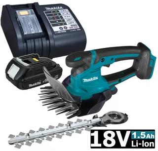 Аккумуляторные ножницы для травы Makita DUM604SYX (1×1.5Ah, 18V, Li-Ion)