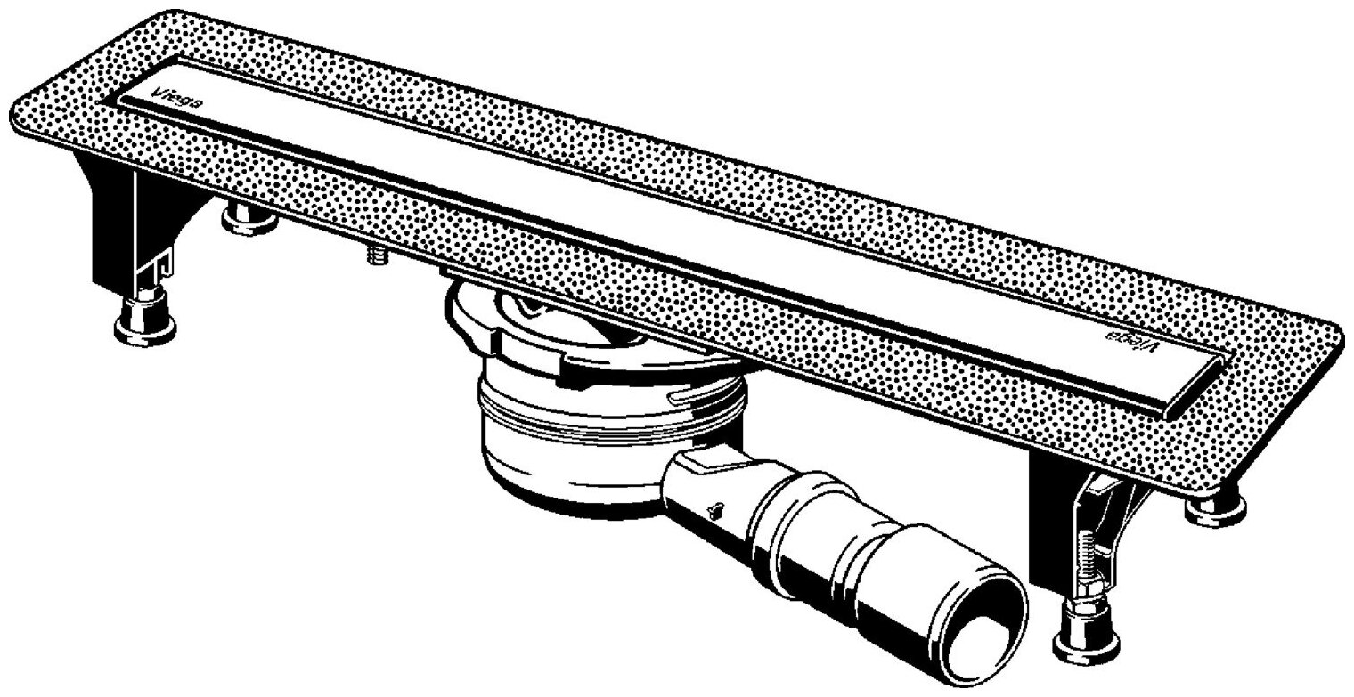 Душевой лоток Viega - фото №3
