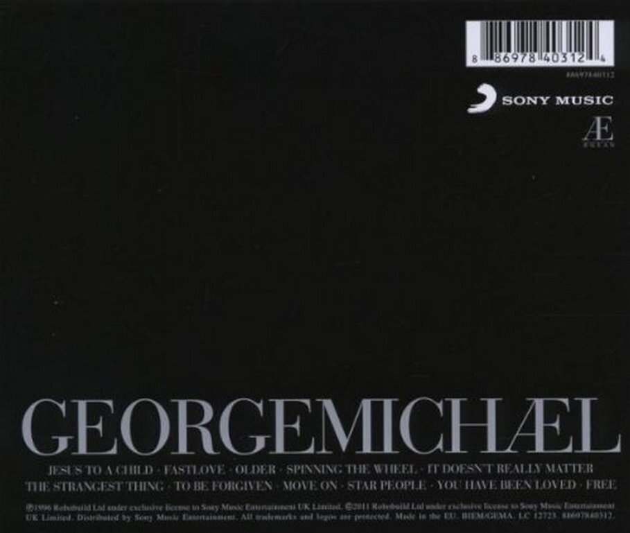 Michael, George - Older/CD[Jewel Case/24-page Booklet](Repress, Reissue 1996)