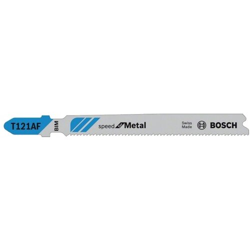 Полотна для электролобзика по металлу 92 мм T121AF 25 шт Bosch Speed for Metal 2608636700