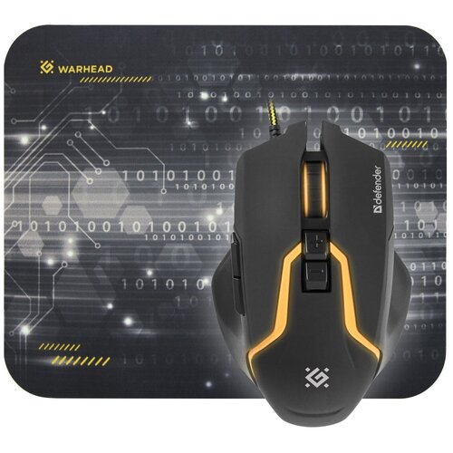 Мышь Defender Warhead MP-1400 черный 178000₽