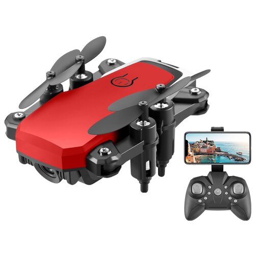 Квадрокоптер с HD камерой Drone Z10 (Красный)