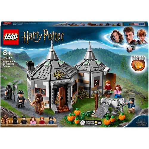 Конструктор LEGO Harry Potter 75947 Хижина Хагрида: спасение Клювокрыла, 496 дет. конструктор harry potter хижина хагрида спасение клювокрыла 496 деталей