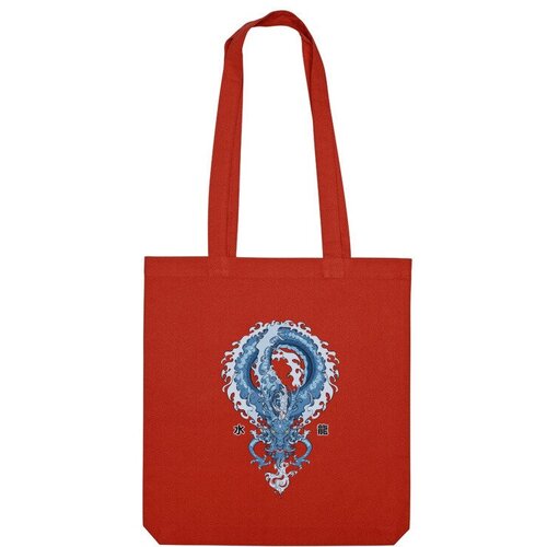 фото Сумка шоппер us basic, красный