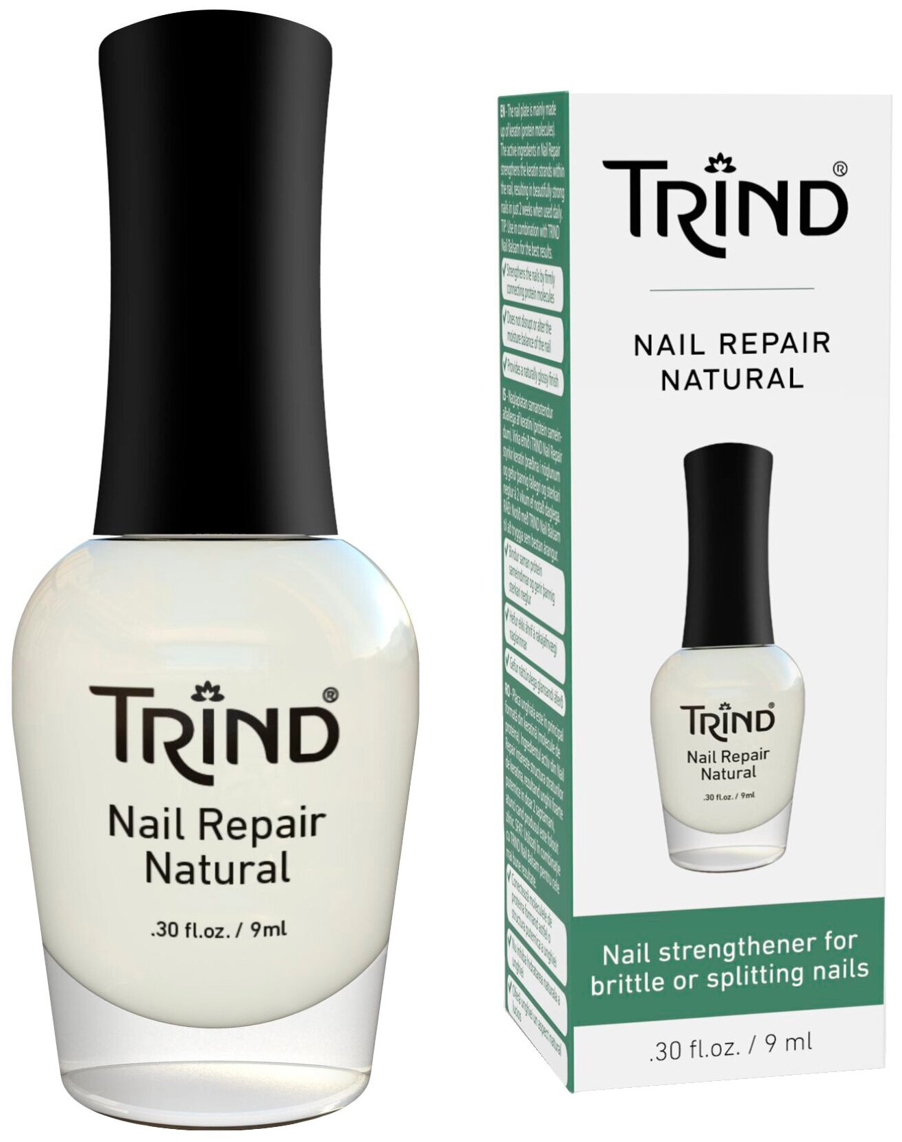 Trind Nail Repair Natural - Тринд Укрепитель ногтей натуральный, 9 мл -