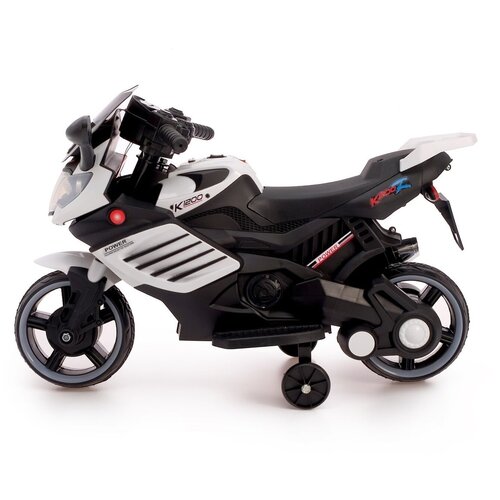 Электромобиль Спорт-байк цвет белый 10715₽
