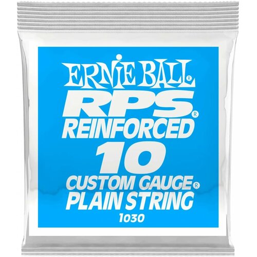 Струна одиночная для электрогитары ERNIE BALL 1030 RPS .010 ernie ball 1013 plain steel 013 струна одиночная для акустической и электрогитары