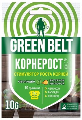 Удобрение Green belt Корнерост-М регулятор роста корней 10 г Россия