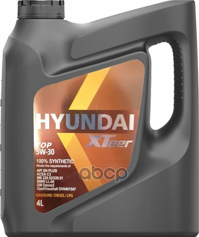 HYUNDAI XTeer Hyundai Xteer Top 5W-30 (4L) Моторное Масло