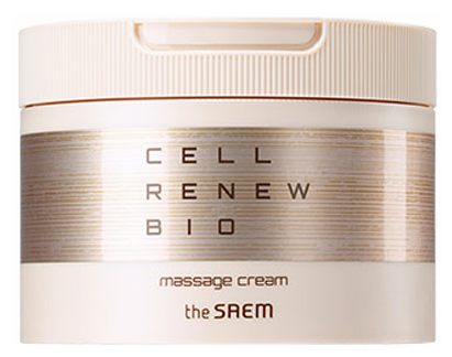 Массажный крем для лица антивозрастной The Saem Cell Renew Bio Massage Cream 200 мл