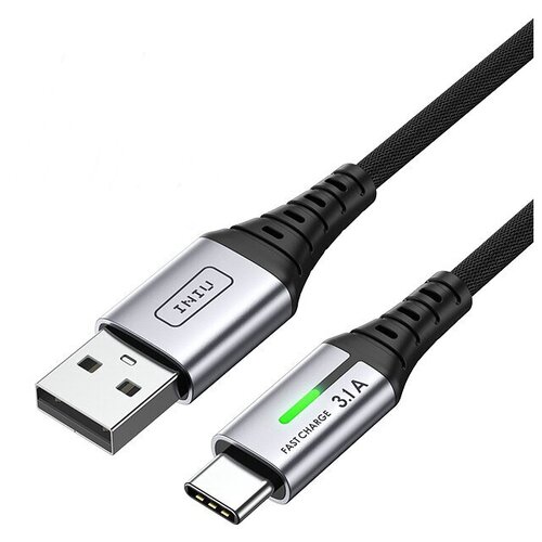 Кабель Type C на USB 3.1 А для быстрой зарядки и передачи данных