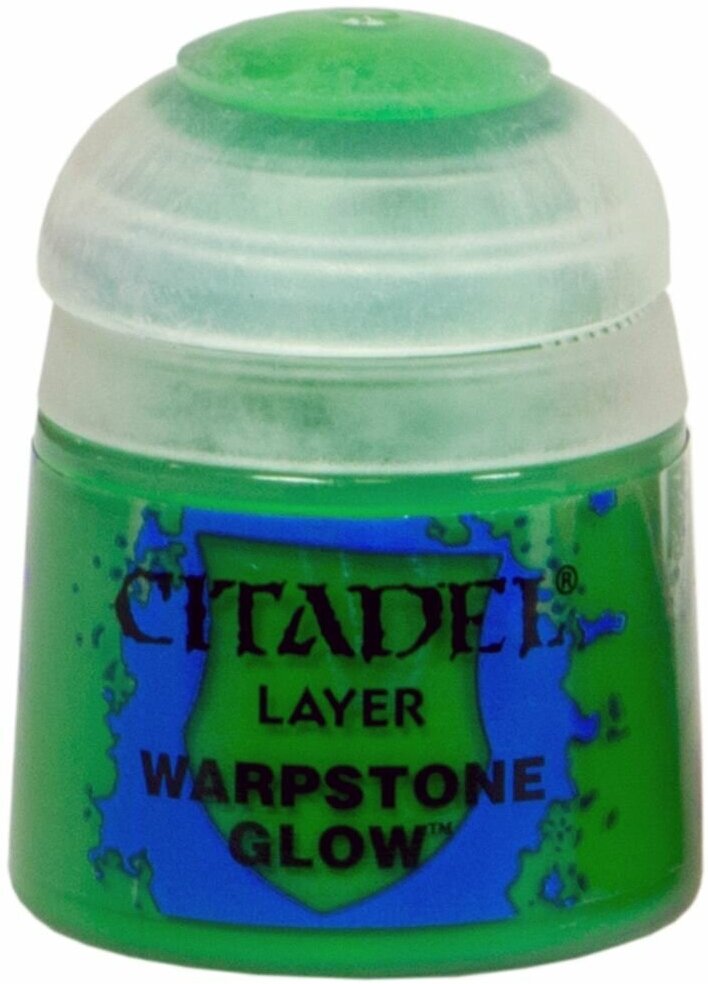 Краска акриловая Citadel Layer Warpstone Glow - 12мл.