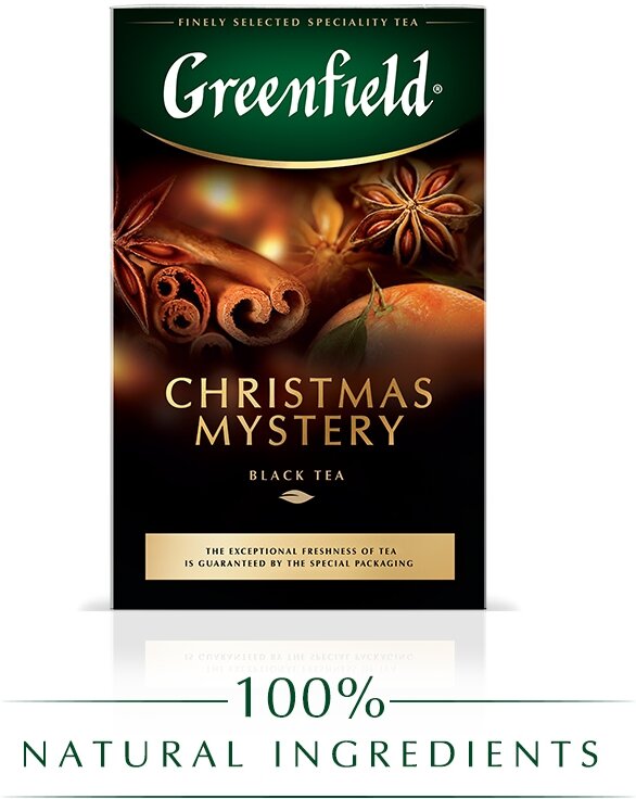 Чай черный Greenfield Christmas Mystery, 100 г, 1 уп.