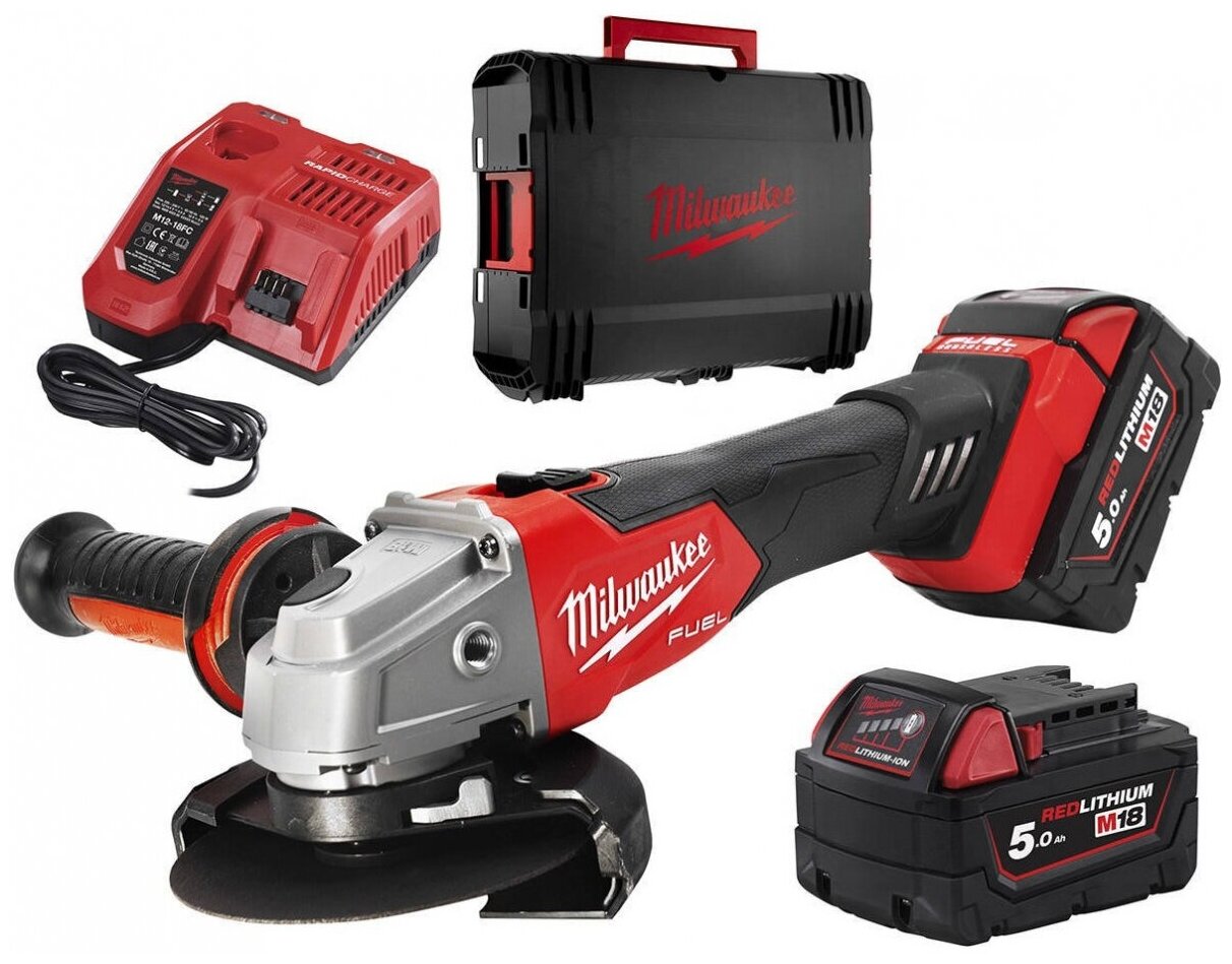 Машина углошлифовальная MILWAUKEE M18 FSAG125XB-502X 4933478430