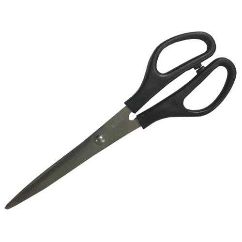Attache Economy Ножницы 16 см с пластиковыми симметричными ручками черный