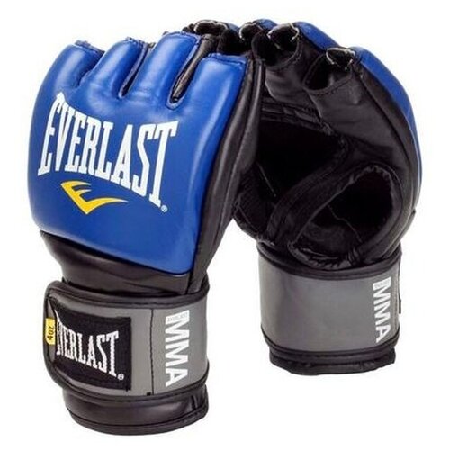 Перчатки Everlast Pro Style Grappling L/XL 4 синий перчатки мма everlast перчатки everlast тренировочные grappling черные