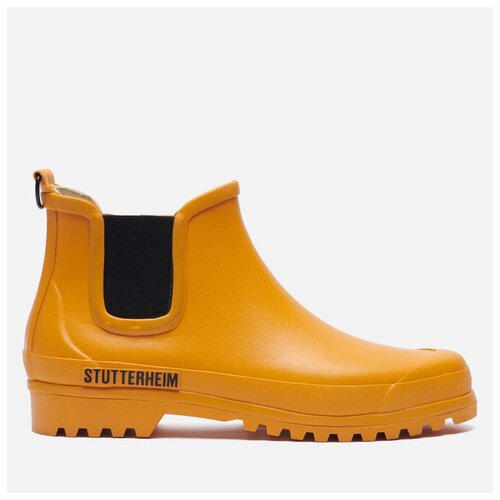 фото Ботинки stutterheim chelsea rainwalker жёлтый , размер 39 eu