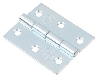 Петля дверная карточная врезная 50х40 мм STARFIX цинк (SMP-31826-1)