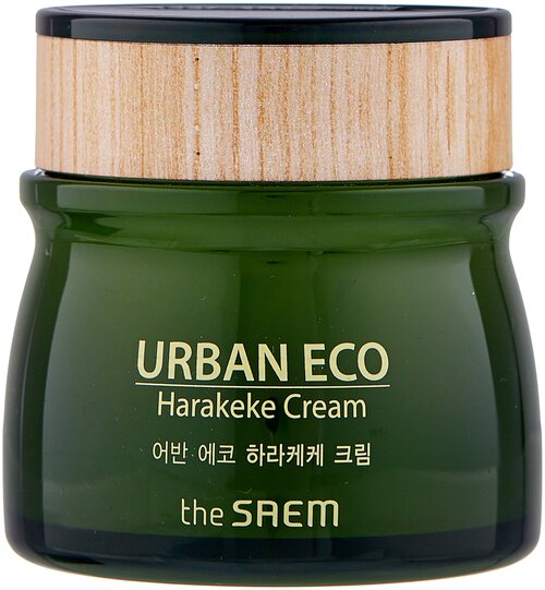 The Saem Urban Eco Harakeke Cream Увлажняющий крем для лица с экстрактом новозеландского льна, 60 мл