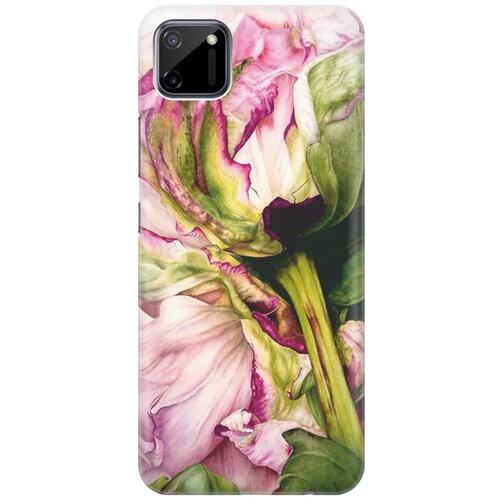 фото Re:pa чехол - накладка artcolor для realme c11 с принтом "нежность цветка"